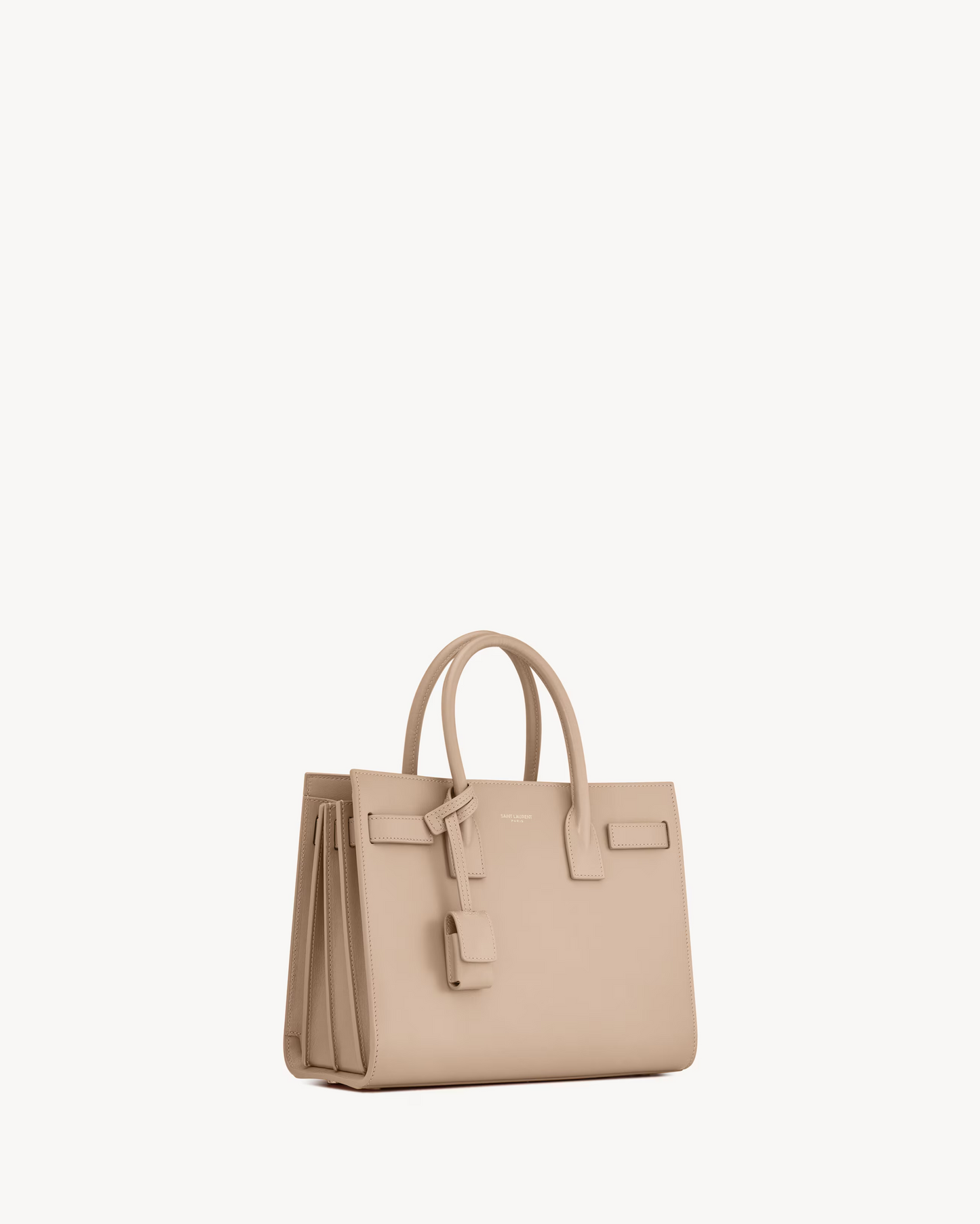 Sac de jour in pelle liscia